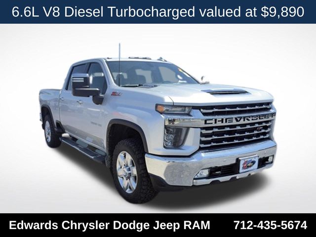 Silver Ice Metallic 2020 Chevrolet Silverado 3500HD Pickup Truck Four-Wheel Drive Automatic