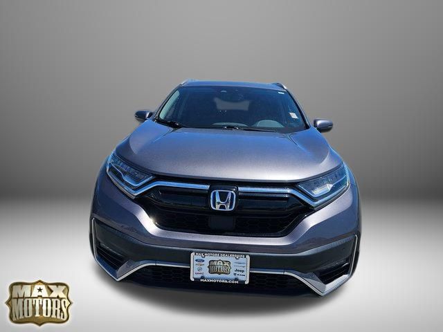 Used 2021 Honda CR-V Hybrid Touring with VIN 7FART6H9XME021230 for sale in Kansas City