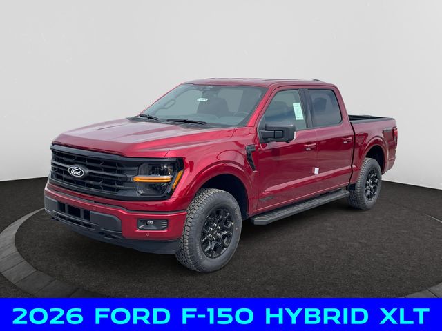 Ruby Red Metallic 2026 Ford F-150 Pickup Truck Four-Wheel Drive Automatic