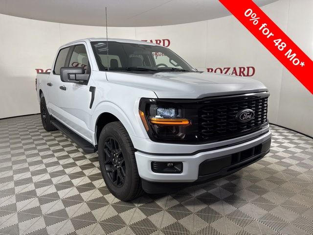 2025 Space White Metallic Ford F-150 STX Truck
