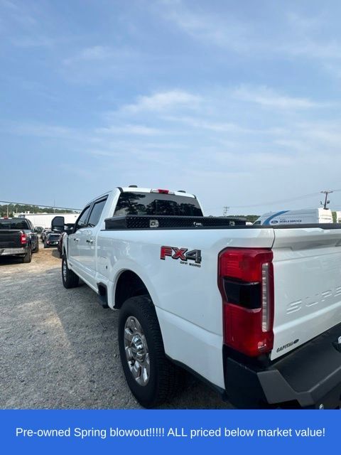 Used 2024 White Metallic Ford Lariat image 10
