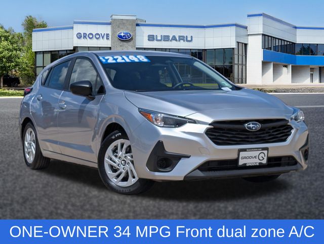 Ice Silver Metallic 2024 Subaru Impreza Wagon All-Wheel Drive Continuously Variable Transmission