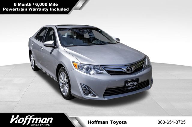 Classic Silver Metallic 2013 Toyota Camry XLE V6 Sedan Front-Wheel Drive 6-Speed Automatic