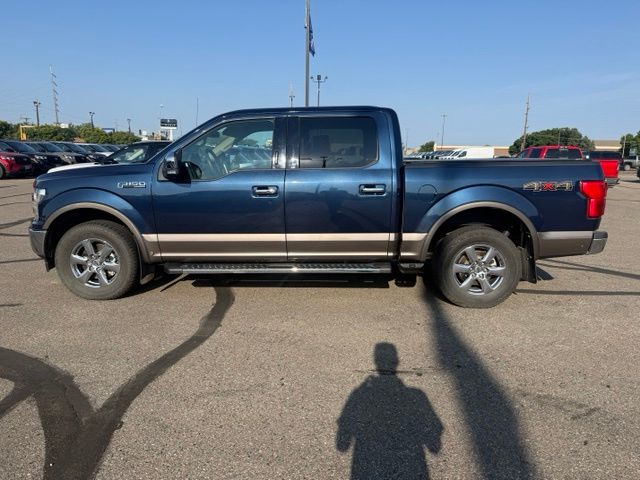 2019 Blue Jeans Metallic Ford F-150 Lariat 4X4 Truck