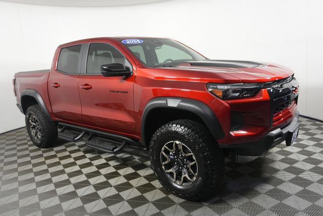 Radiant Red Tintcoat 2024 Chevrolet Colorado Pickup Truck Four-Wheel Drive 8-Speed Automatic
