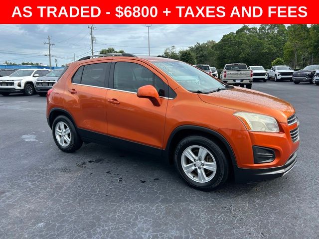 Orange 2016 Chevrolet Trax SUV / Crossover Front-Wheel Drive 6-Speed Automatic
