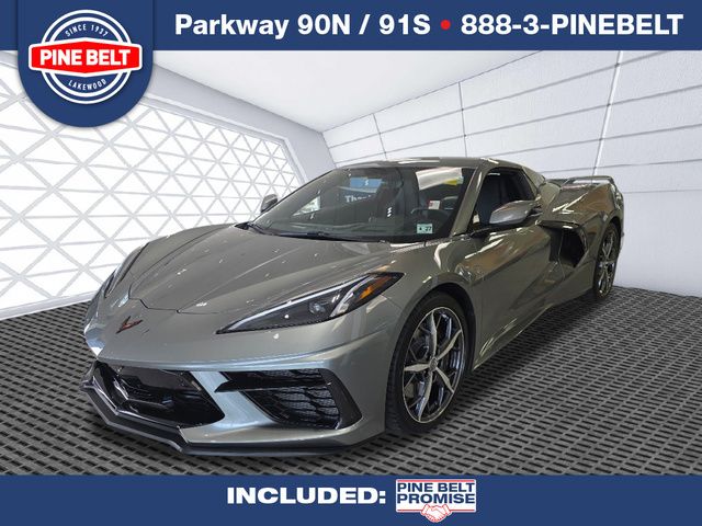 Hypersonic Gray Metallic 2022 Chevrolet Corvette Convertible Rear-Wheel Drive 8-Speed Dual Clutch