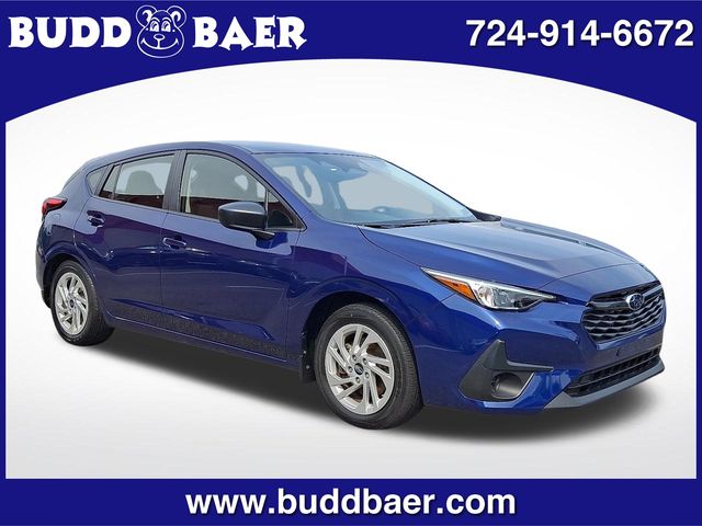 Sapphire Blue Pearl 2024 Subaru Impreza Wagon All-Wheel Drive Continuously Variable Transmission