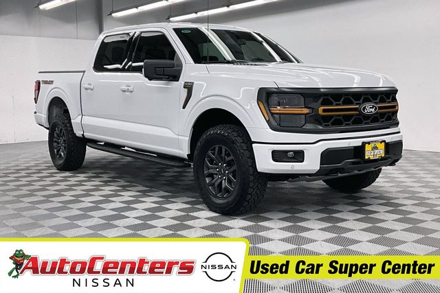 Oxford White 2025 Ford F-150 Tremor SuperCrew 4WD Pickup Truck Four-Wheel Drive 10-Speed Automatic