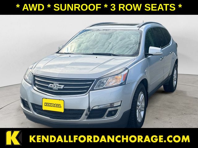 Silver Ice Metallic 2013 Chevrolet Traverse SUV / Crossover All-Wheel Drive 6-Speed Automatic