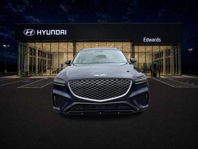 Blue 2023 Genesis GV70 SUV / Crossover All-Wheel Drive 8-Speed Automatic