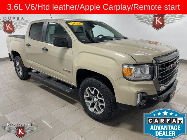 2021 GMC Canyon AT4 Crew Cab 4WD with Leather