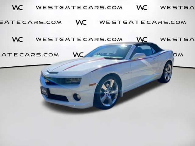 Summit White 2011 Chevrolet Camaro Convertible Rear-Wheel Drive 6-Speed Automatic