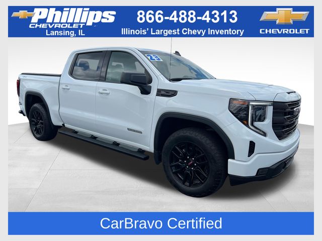 Summit White 2023 GMC Sierra 1500 Pickup Truck Four-Wheel Drive 8-Speed Automatic