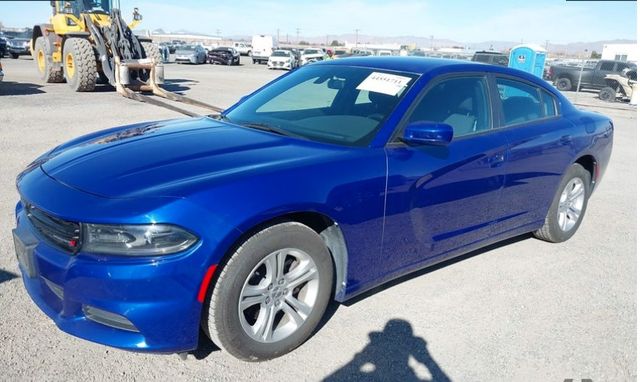Indigo Blue 2020 Dodge Charger SXT RWD Sedan Rear-Wheel Drive 8-Speed Automatic