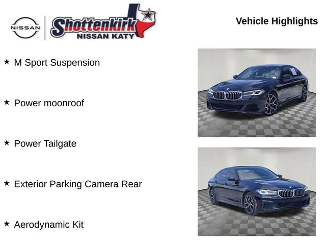 Used 2021 BMW 5 Series Sedan