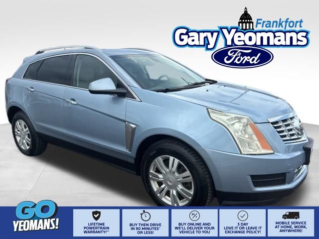 Glacier Blue Metallic 2014 Cadillac SRX SUV / Crossover Front-Wheel Drive 6-Speed Automatic
