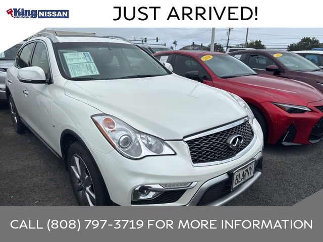 Majestic White 2017 INFINITI QX50 RWD SUV / Crossover Rear-Wheel Drive 7-Speed Automatic