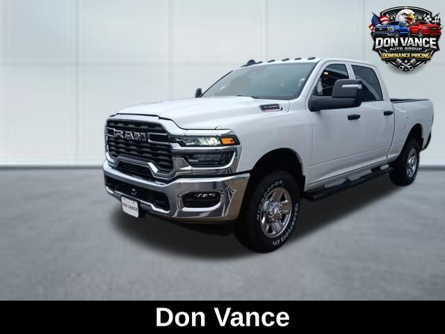 Bright White Clearcoat 2026 RAM 3500 Tradesman Crew Cab 4WD Pickup Truck Four-Wheel Drive 8-Speed Automatic
