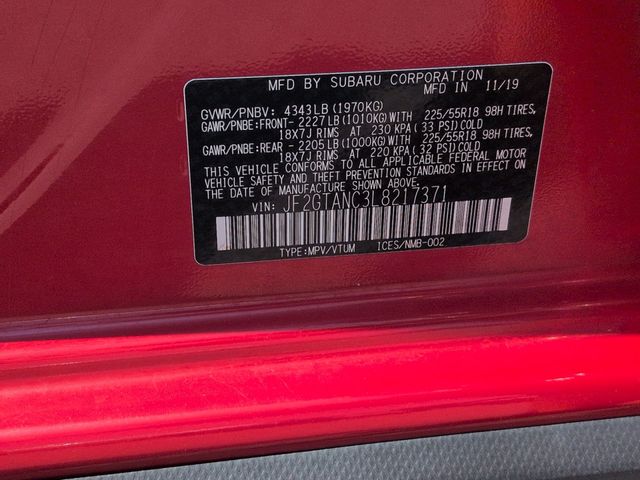 Used 2020 Red Subaru Limited image 40