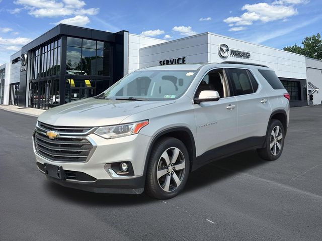 Silver Ice Metallic 2019 Chevrolet Traverse SUV / Crossover Four-Wheel Drive 9-Speed Automatic