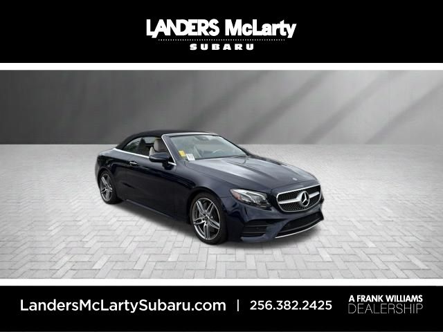 Blue Metallic 2018 Mercedes-Benz E-Class Convertible Rear-Wheel Drive 9-Speed Automatic