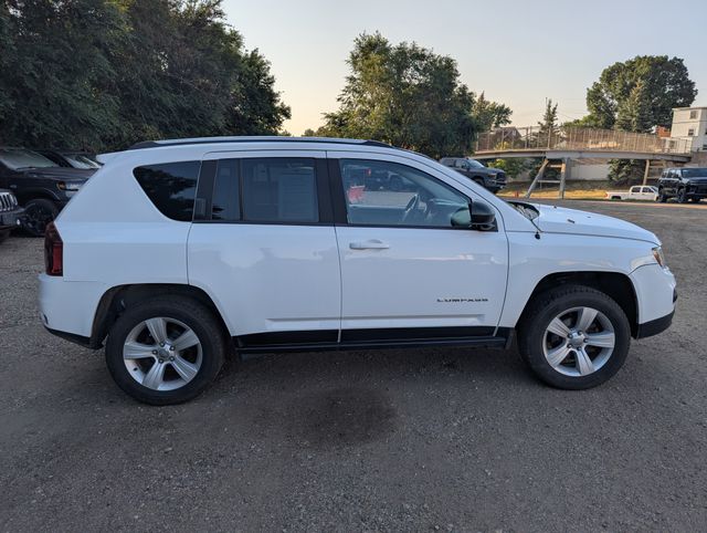 2014 Bright White Clearcoat Jeep Compass Sport 4X4 SUV