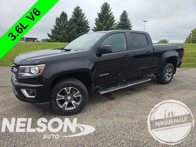 Black 2015 Chevrolet Colorado Pickup Truck Four-Wheel Drive 6-Speed Automatic