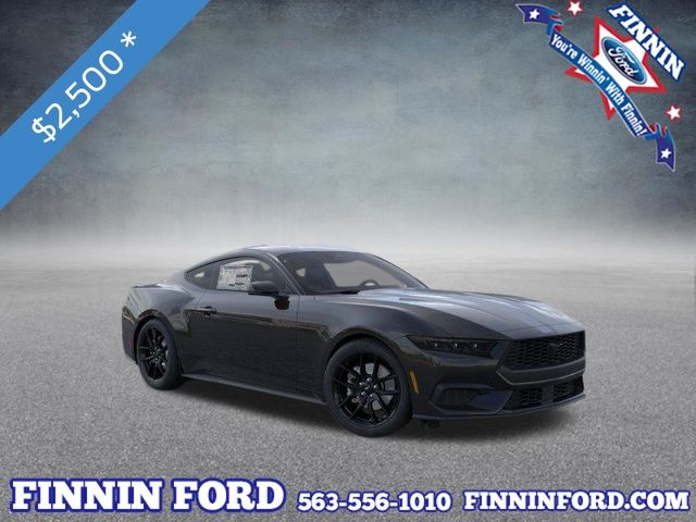 Shadow Black 2026 Ford Mustang Coupe Rear-Wheel Drive Automatic