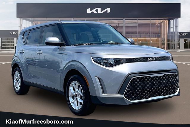 Steel Gray 2025 Kia Soul SUV / Crossover Front-Wheel Drive Continuously Variable Transmission