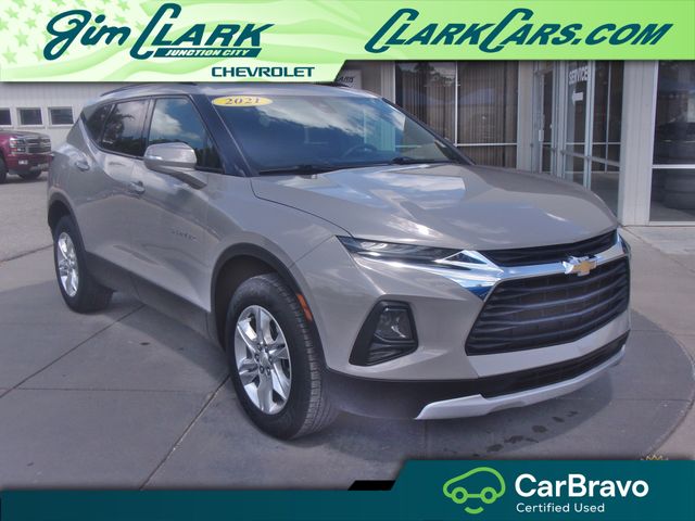 Pewter Metallic 2021 Chevrolet Blazer SUV / Crossover Front-Wheel Drive 9-Speed Automatic