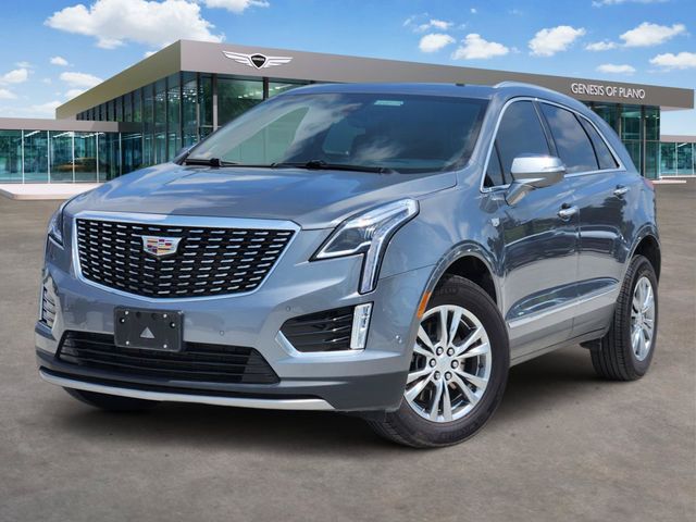 Gray (Steel Metallic) 2022 Cadillac XT5 SUV / Crossover Front-Wheel Drive 9-Speed Automatic