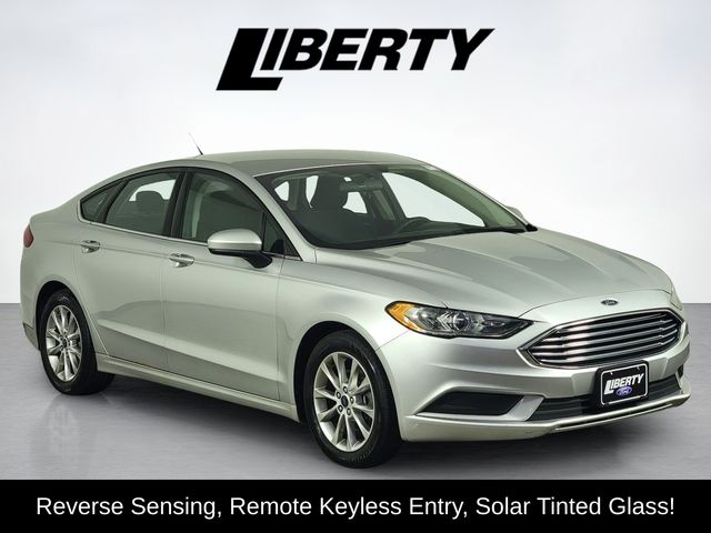 Ingot Silver 2017 Ford Fusion Sedan Front-Wheel Drive Automatic