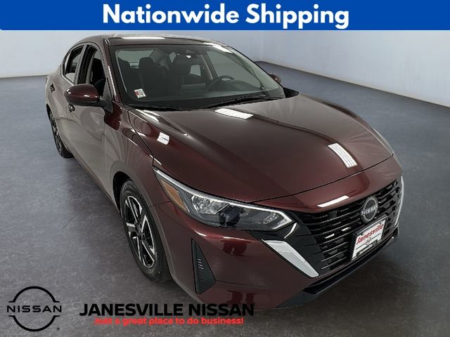 Rosewood Metallic 2024 Nissan Sentra SV FWD Sedan Front-Wheel Drive Continuously Variable Transmission