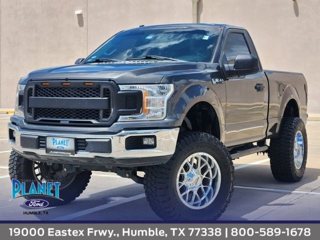 Gray (Magnetic) 2018 Ford F-150 Pickup Truck 4X2 6-Speed Automatic