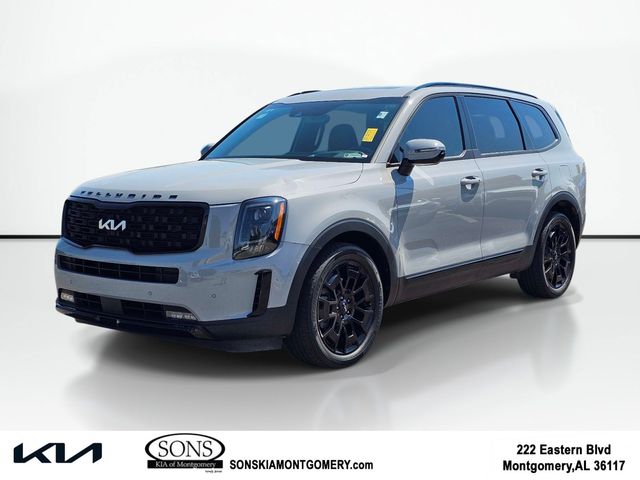 Wolf Gray 2022 Kia Telluride SUV / Crossover All-Wheel Drive 8-Speed Automatic