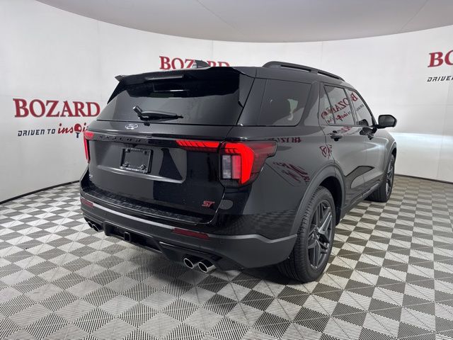 2025 Agate Black Metallic Ford Explorer ST RWD SUV