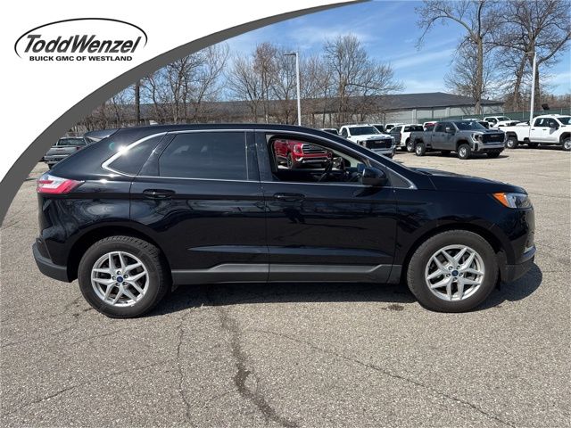 Black Metallic 2022 Ford Edge SEL AWD SUV / Crossover All-Wheel Drive 8-Speed Automatic