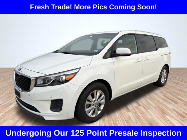 Clear White 2017 Kia Sedona LX Minivan Front-Wheel Drive 6-Speed Automatic