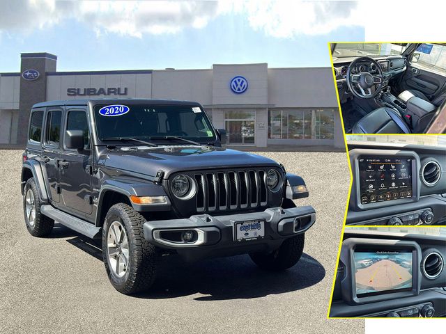 Gray (Granite Crystal Metallic Clearcoat) 2020 Jeep Wrangler SUV / Crossover Four-Wheel Drive 8-Speed Automatic