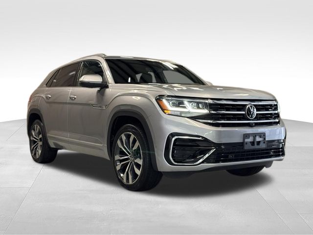 Silver Metallic 2023 Volkswagen Atlas Cross Sport SUV / Crossover All-Wheel Drive 8-Speed Automatic