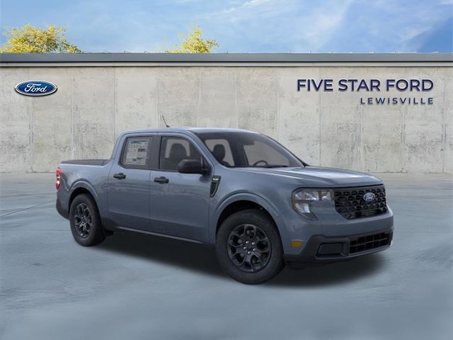 Blue (Azure Gray Metallic Tri-Coat) 2026 Ford Maverick XLT SuperCrew FWD Pickup Truck Front-Wheel Drive Continuously Variable Transmission