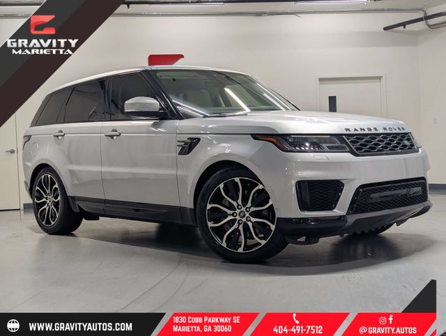Silver 2022 Land Rover Range Rover Sport Pickup Truck All-Wheel Drive 8-Speed Automatic