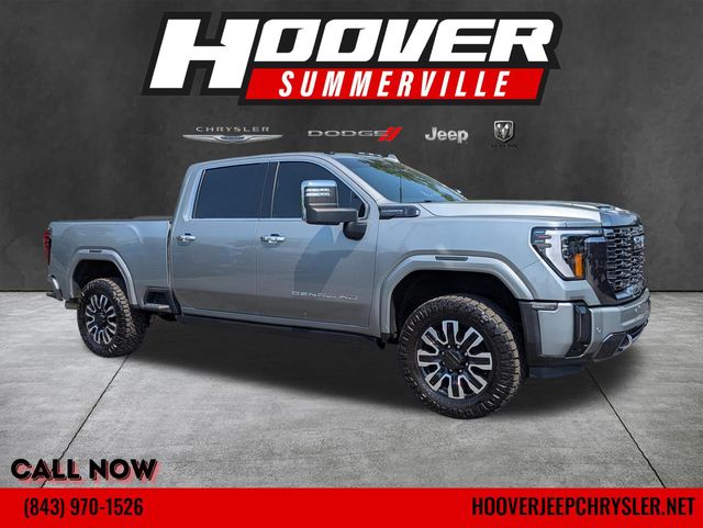 Sterling Metallic 2024 GMC Sierra 2500HD Denali Ultimate Crew Cab 4WD Pickup Truck Four-Wheel Drive Automatic
