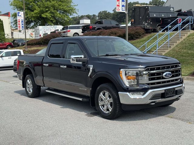 Antimatter Blue Metallic 2021 Ford F-150 Pickup Truck Four-Wheel Drive Automatic