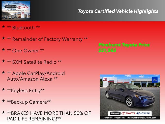 Used 2023 Toyota Corolla Sedan