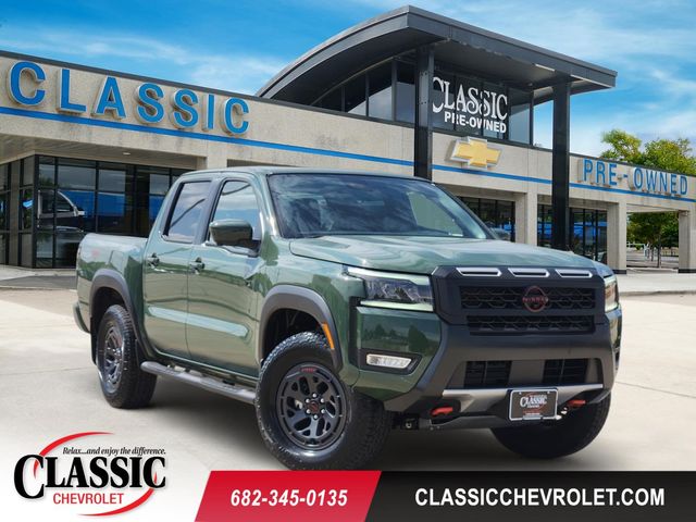 Tactical Green Metallic 2026 Nissan Frontier Pickup Truck Four-Wheel Drive 9-Speed Automatic Overdrive