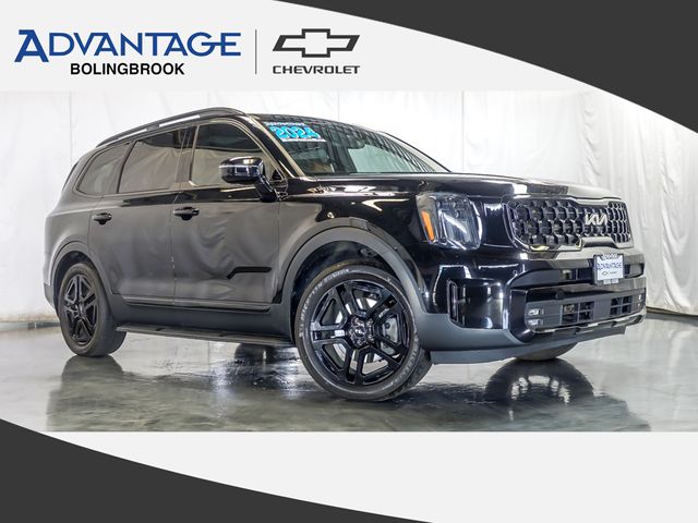 Ebony Black 2024 Kia Telluride SX X-Line AWD SUV / Crossover All-Wheel Drive 8-Speed Automatic
