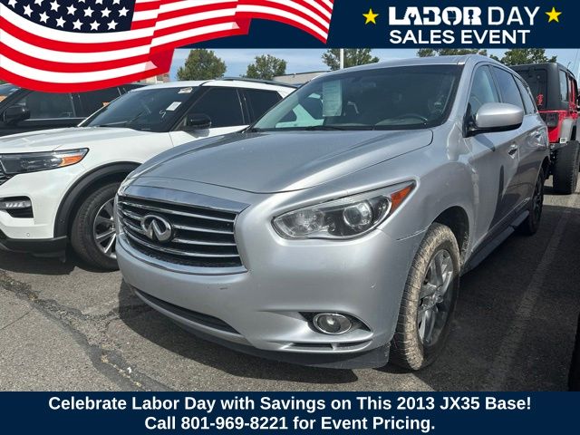 Gray (Liquid Platinum) 2013 INFINITI JX35 SUV / Crossover All-Wheel Drive Continuously Variable Transmission
