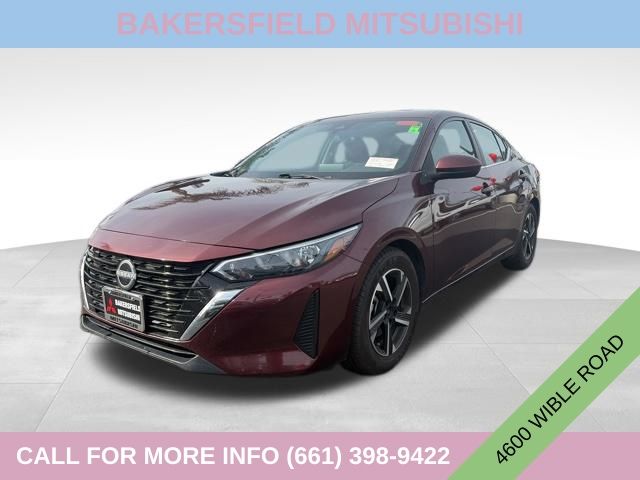 Rosewood Metallic 2024 Nissan Sentra SV FWD Sedan Front-Wheel Drive Continuously Variable Transmission